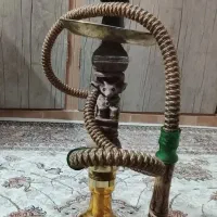 قلیون چوبی خوش رخ و تمیز