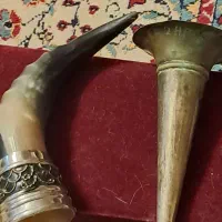 دوعدد جام خیلی قدیمی کمیاب برنج وکلکسیونی