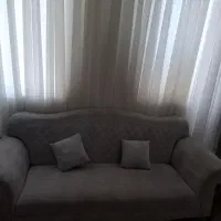 تخت دو نفره اینه دراور مبلمان هفت نفره و میز عسلی