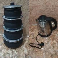 کتری برقی و سر قابلمه