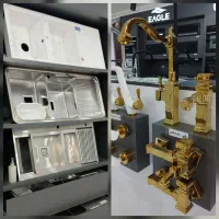 شیرالات/دوش/سینک استیل گرانیتی چک۶ماهه(خانم حسینی)