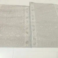فرش کناره طوسی رنگ