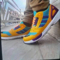 کفش زد ایکس فیروزه نارنجی