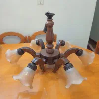 لوستر چوبی