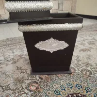 سطل و دستمال کاغذی