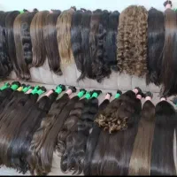 موی  طبیعی خام و رنگی