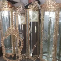 فروش خرید لوازم برنزی برنجی ساعت ویترین کنسول