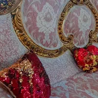 مبلمان ۹نفره به همراه میز ناهار خوری ۶نفره استیل