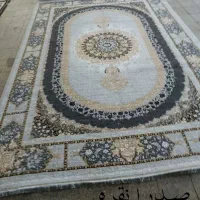 فرش ماشینی ، خوشطرح . نخ ابریشم .