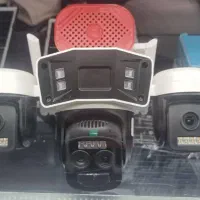 حراج دوربین مداربسته سولار ۴ لنز یدونه نیاز به برق