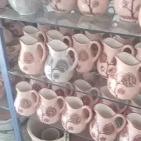 پارچ گلدار سرامیک درجه ۱