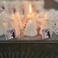 گیفت عروسی/گیفت تولد/باکس گل/شمع ژورنالی