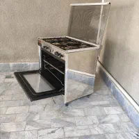 اجاق گاز ۵ شعله فردا تمام استیل