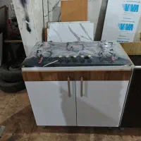 گاز رومیزی و کابینت زیرگازی