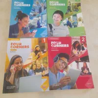 ۸ جلد کتاب زبان انگلیسی four corners