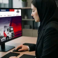 همکار خانم ، طراح چاپ