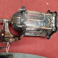 چراغ طرح دار ویلا.باغ