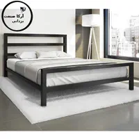 تخت خواب دونفره فلزی مدل کیان ( آرکا صنعت)