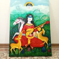 تابلو هنری نقاشی آبرنگ