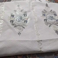 دستک مخمل با گل دار