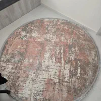 فرش گرد بامبو