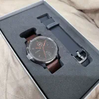 ساعت Garmin Venu 2 Plus با دو بند چرمی و سیلیکونی