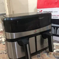 سرخ کن بدون روغن دوقلو ۹ لیتری