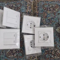 فرش کلید و پریز برقو‌حعبه توکار برق