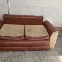 مبل هشت نفره چرم