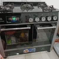 گاز پنج شعله و سینک استیل