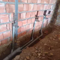 لوله کشی آب فاضلاب ساختمان و خرده کاری