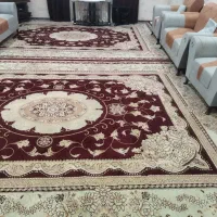 دو تخته فرش دوازده متری تمام نه با  پرز کامل