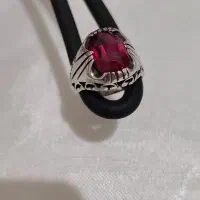 انگشتر یاقوت مهر دار حسین ایران