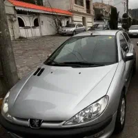 پژو ۲۰۶ تیپ ۲ نقره ای متالیک