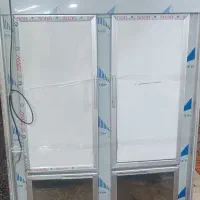 یخچال چهار درب کبابی ویترین دار