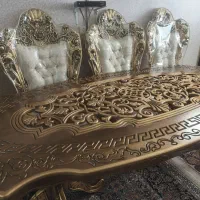 میز ناهارخوری استیل 8نفره