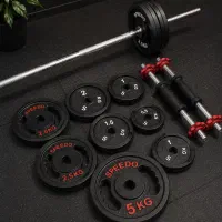 (پک هالتر یک و نیم متری +صفحه+دست دمبل)