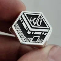 انگشتر کعبه از نقره ۹۲۵