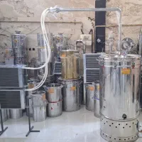 گلابگیر عرقگیر ۲۶۰ لیتر با کندانسور برقی استیل