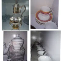 قوری چای قهوه وارمر قهوه خوری فنجان نعلبکی قندان