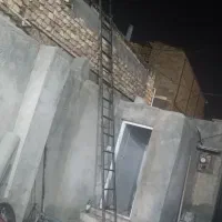 پله آهنی 5 متری  با لوله داربست سنگین