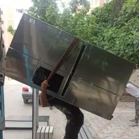 حمل و جابجایی یخچال سایدبای ساید وسایل سنگین