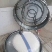 فروش تنور گازی ۴ شعله جدید با رفیده و انبر مخصوص