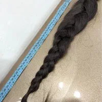 فروش مو طبیعی «رنگ کراتین و پروتئین نشده» ۴۵ سانت