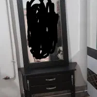 آینه و کنسول چوبی