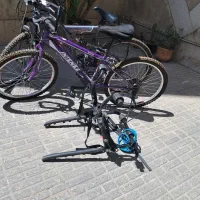 دو دوچرخه  viva با نگهدارنده