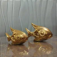 تعدادی دکوری سرامیکی و‌فلزی به صورت یکجابا هم