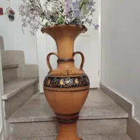 گلدان آنتیک سفالی بزرگ