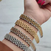 دستبند رولکس استیل رنگ ثابت