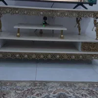 زیرتلویزیون سنگین وزن ۱۴۰سانت برنزاصل گل افتاب گر